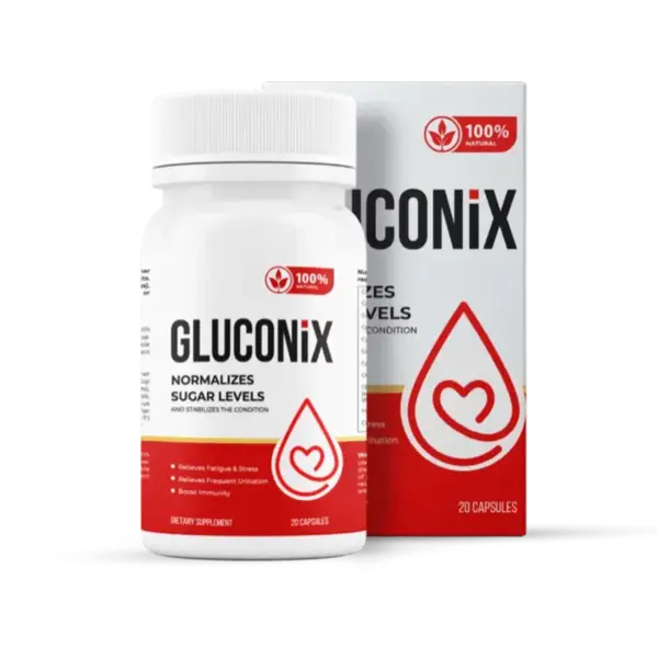 Gluconix cápsulas naturales para regular el azúcar en sangre y mejorar el metabolismo