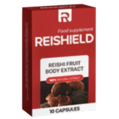 Reishield : suplemento natural de Ganoderma lucidum en capsulas