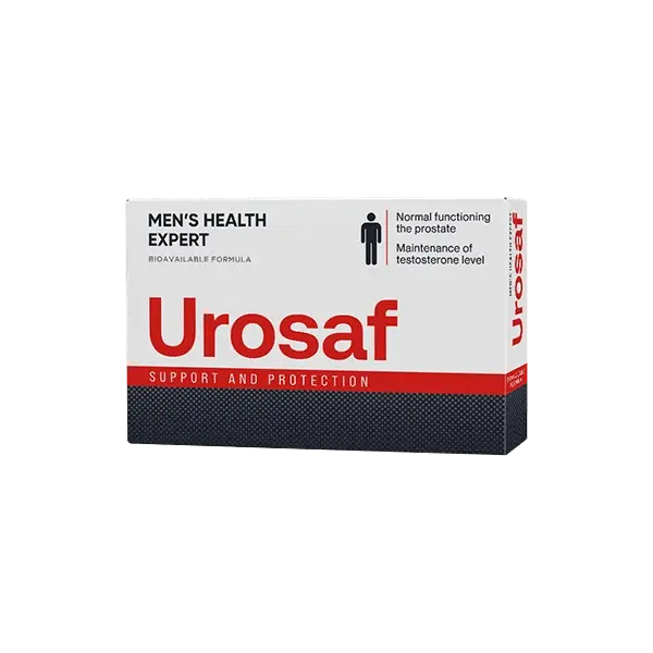 Urosaf : suplemento prostático con Serenoa repens